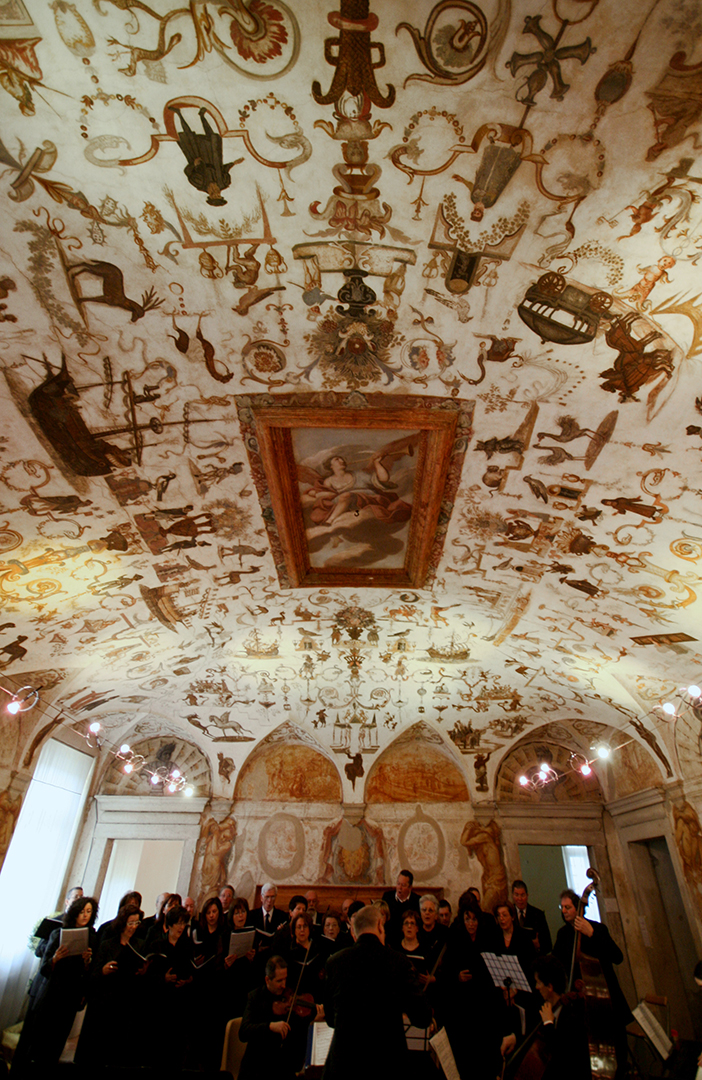 affreschi Villa Carlotti