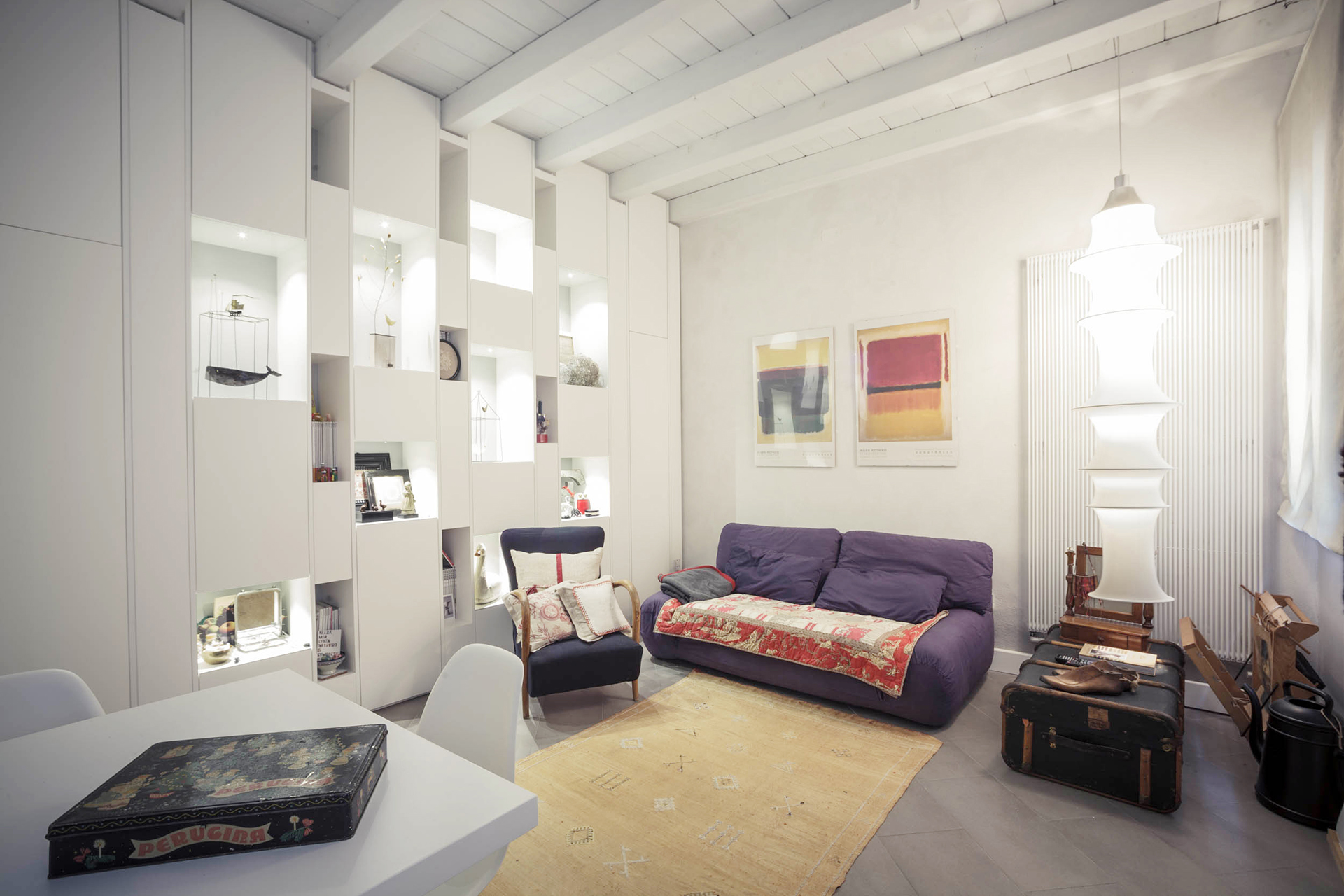 interior design soggiorno casa Effebi 