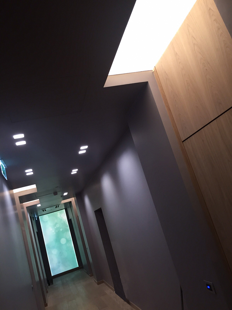 corridoio design hotel air suite