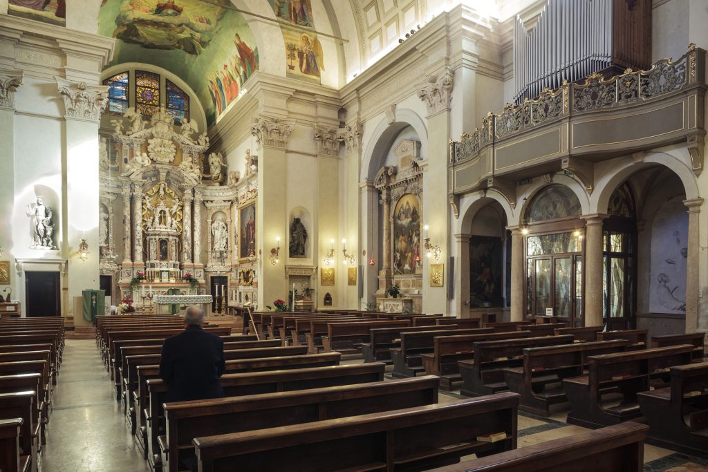 CHIESA DI SAN LUCA EVANGELISTA VERONA - ARCADE progettazione integrata